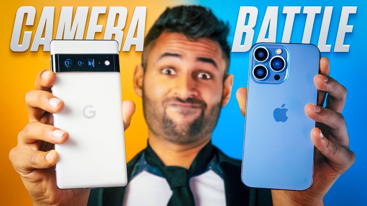 Google Pixel 6 Pro vs iPhone 13 Pro CAMERA Test.