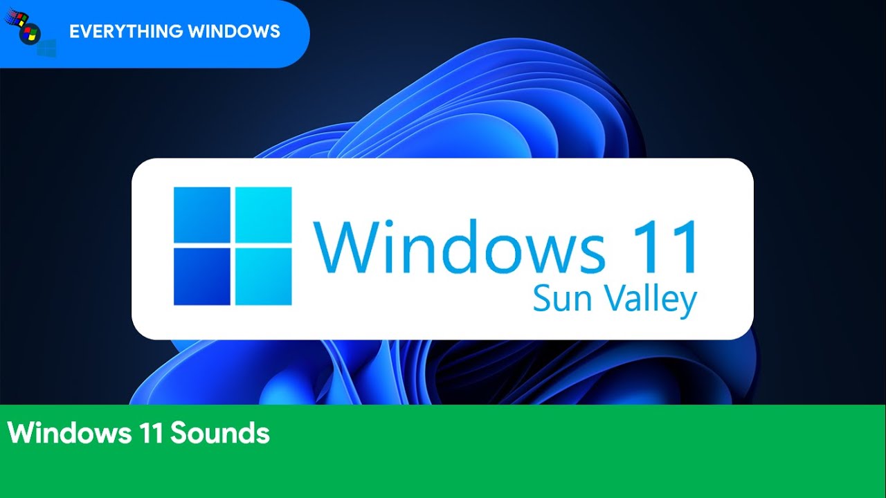 Windows 11 Sounds + Download Link