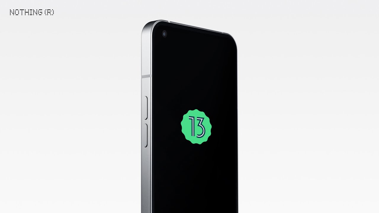 Nothing OS 1.5 Beta! Powered by Android 13.