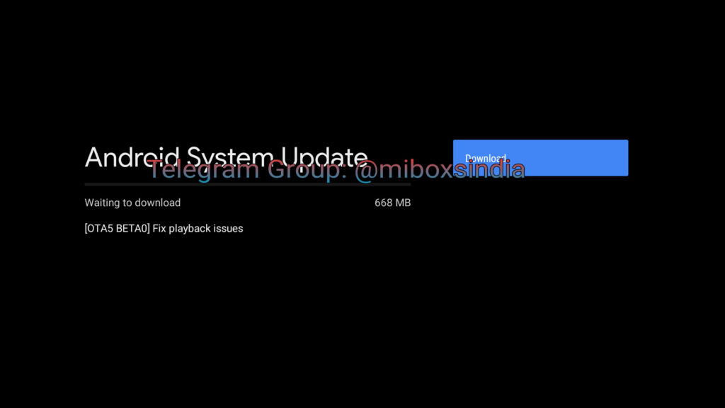 OTA5 BETA0 - New Beta for Mi Box S