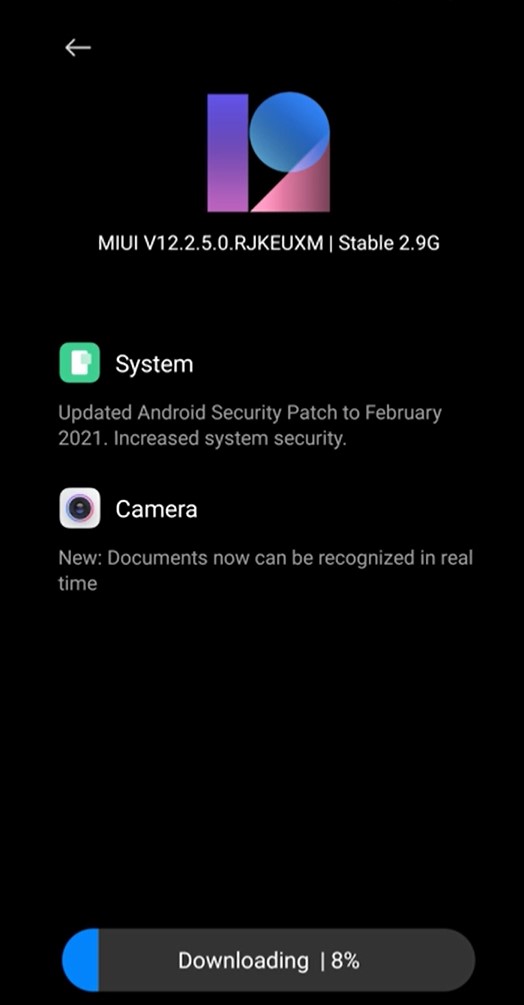 MIUI V12.2.5.0 for Xiaomi Poco F2 Pro