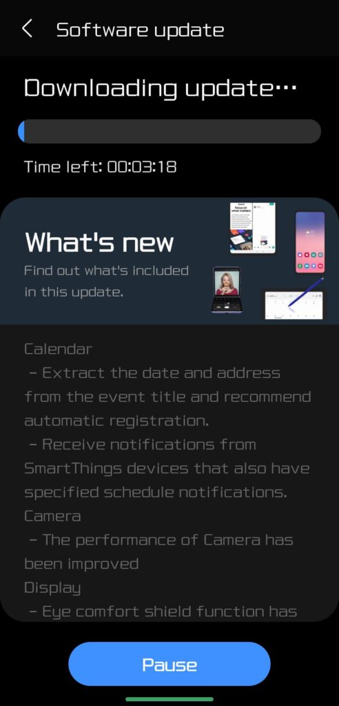 ONE UI 3.1 US ATT Unlocked Note 20