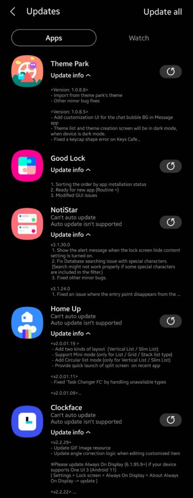 Good Lock 2021 update april 2021