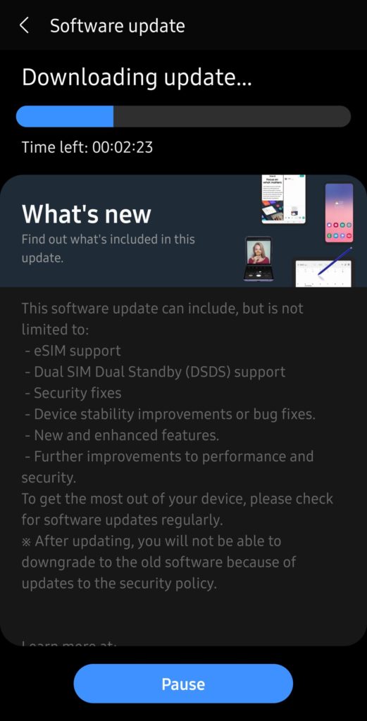 T-Mobile brings eSIM and Dual SIM support for Samsung Galaxy Note 20 (Ultra) with latest software update based on One UI 3.1 2 T Mobile Note 20 Ultra with eSIM and Dual SIM support