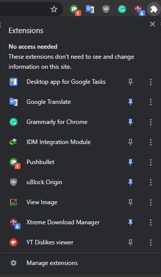 YT Dislike Viewer access the plugin from new tab
