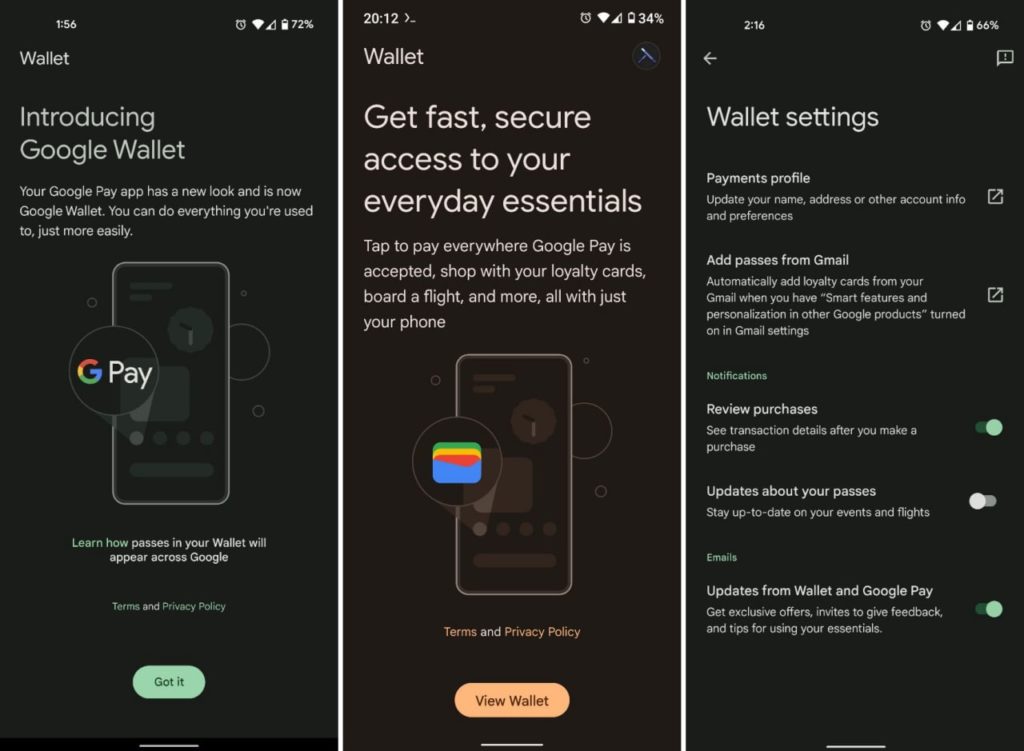 Google Wallet APK screenshot min
