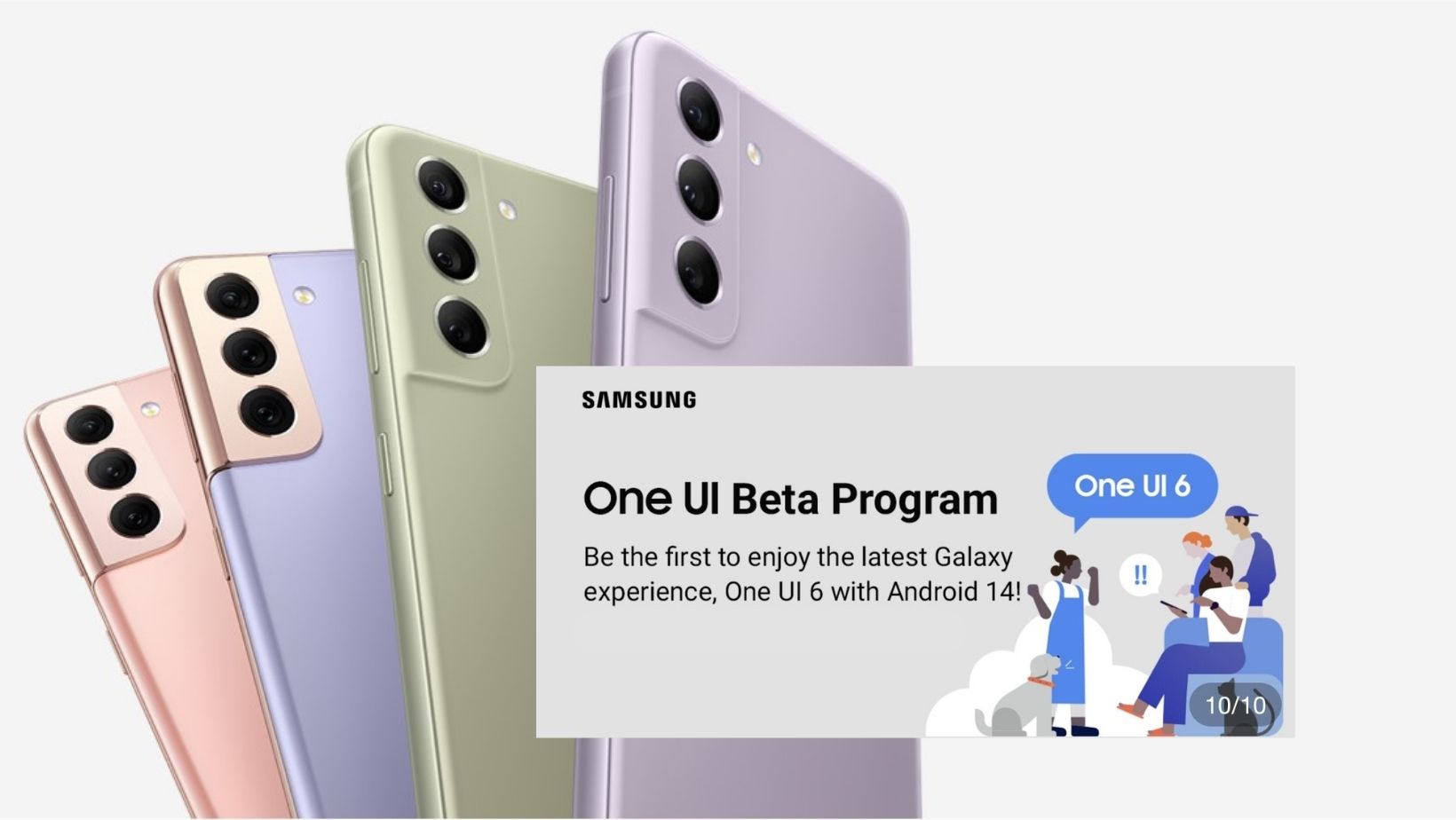 Download Samsung Galaxy S21 Series One UI 6 Beta with Android 14