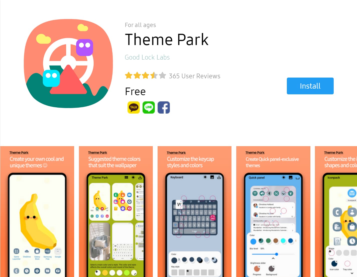 Good Lock Theme Park new update
