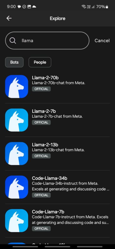 Poe Llama