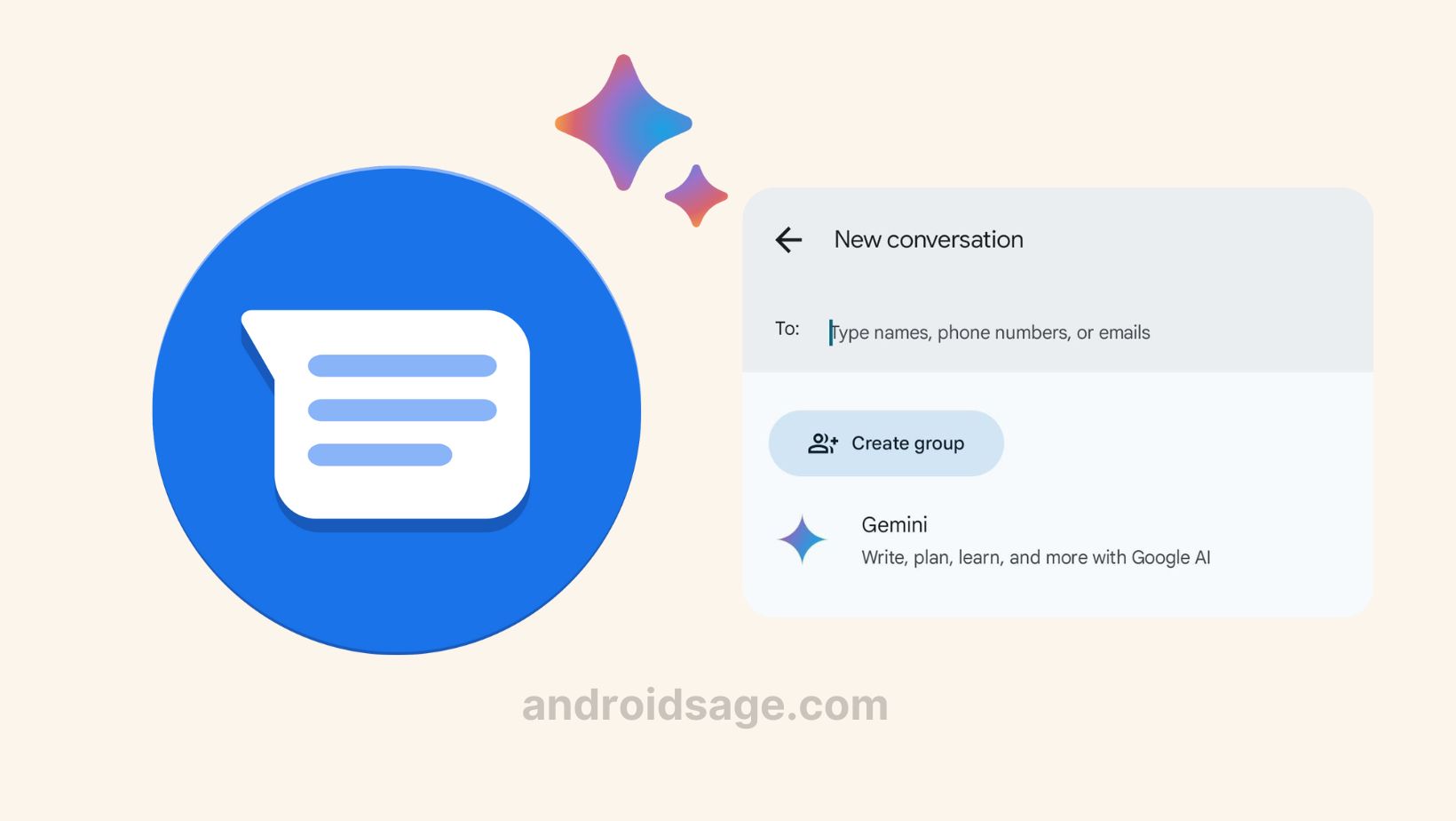 Gemini AI in Google Messages RCS Chat [APK Download]