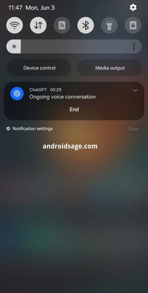 ChatGPT Background Conversations