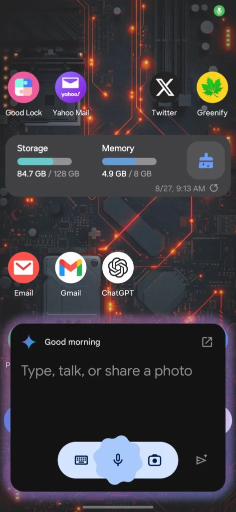How to Enable 3 Swipe Navigation Gesture on Samsung One UI 6.1.1 4 Gemini Overlay Screenshots (1)